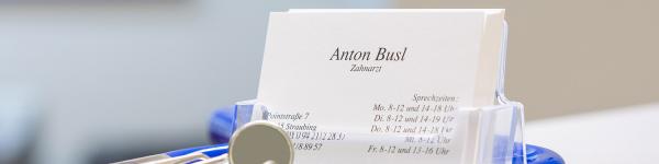 Zahnarzt Anton Busl cover image